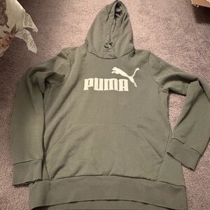 Puma Green Athletic Sweater
